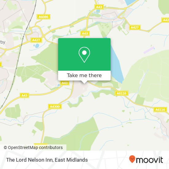 The Lord Nelson Inn map