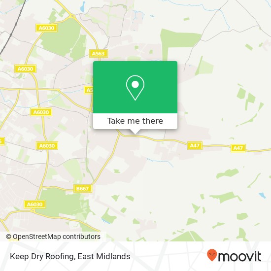 Keep Dry Roofing map