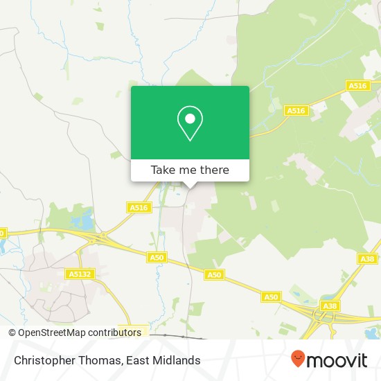 Christopher Thomas map