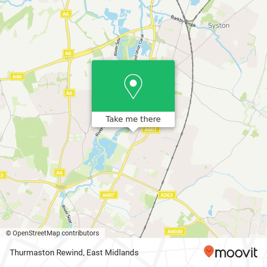 Thurmaston Rewind map
