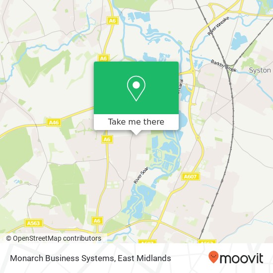 Monarch Business Systems map