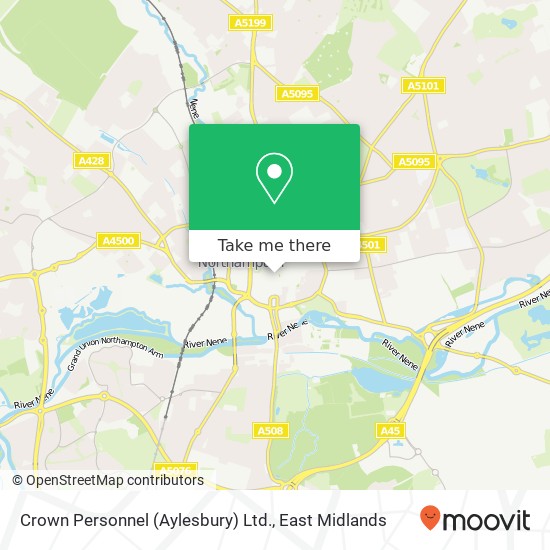 Crown Personnel (Aylesbury) Ltd. map