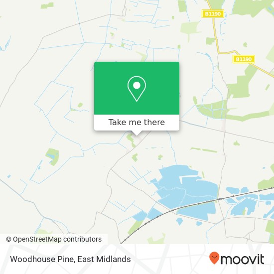 Woodhouse Pine map