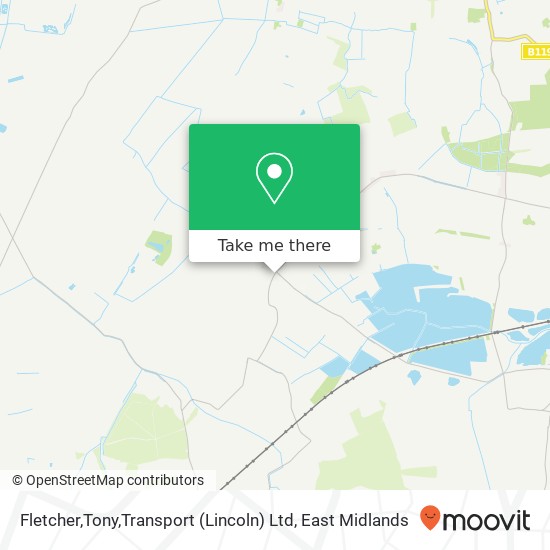 Fletcher,Tony,Transport (Lincoln) Ltd map
