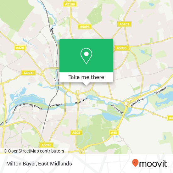 Milton Bayer map