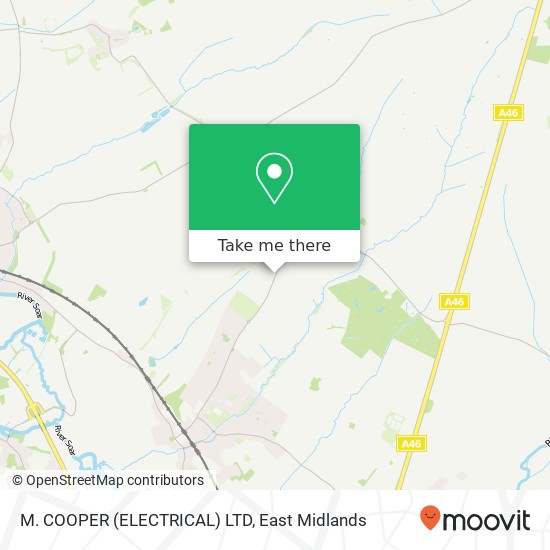 M. COOPER (ELECTRICAL) LTD map