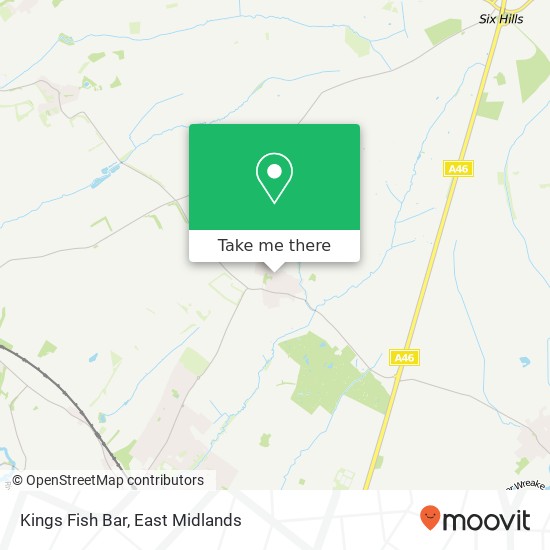 Kings Fish Bar map