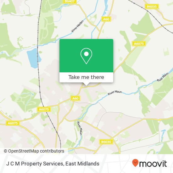 J C M Property Services map