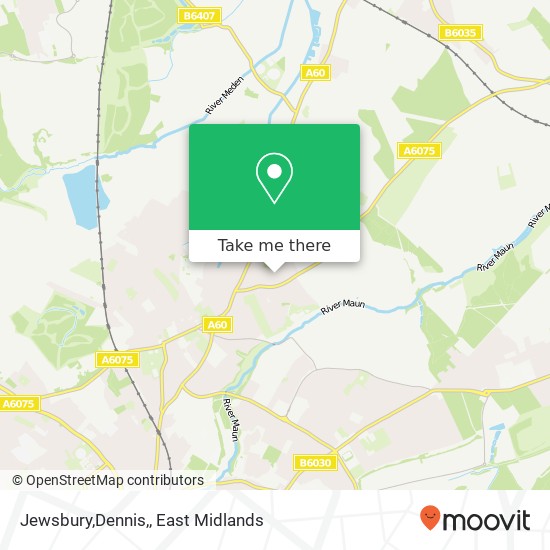 Jewsbury,Dennis, map