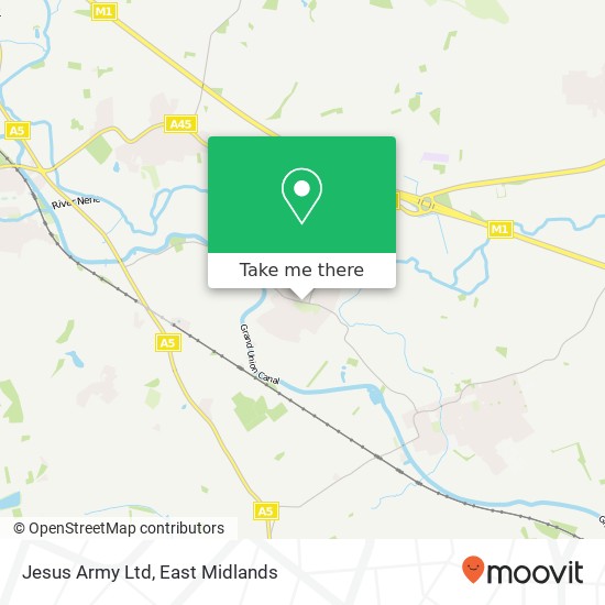 Jesus Army Ltd map