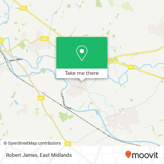 Robert James map