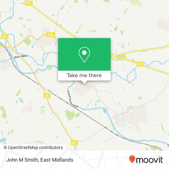 John M Smith map