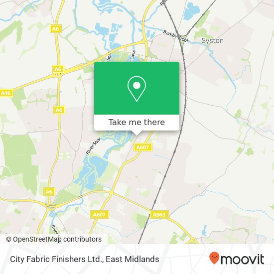 City Fabric Finishers Ltd. map