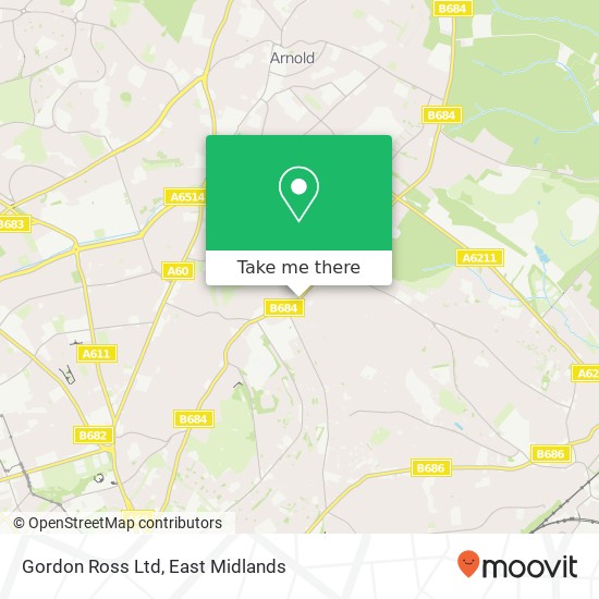 Gordon Ross Ltd map