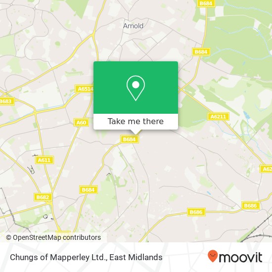 Chungs of Mapperley Ltd. map
