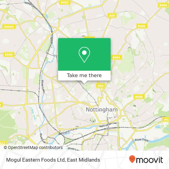 Mogul Eastern Foods Ltd map