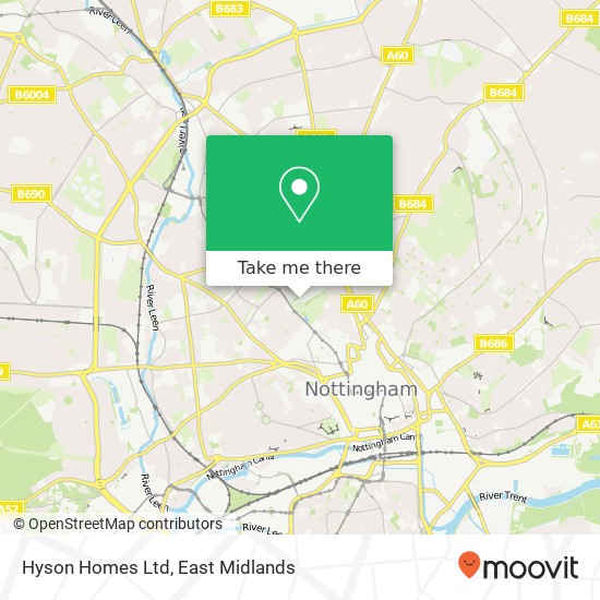 Hyson Homes Ltd map