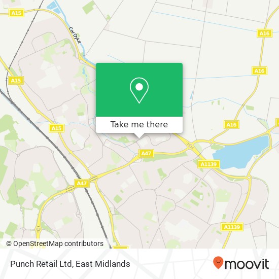 Punch Retail Ltd map