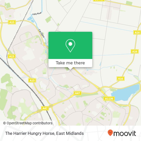 The Harrier Hungry Horse map