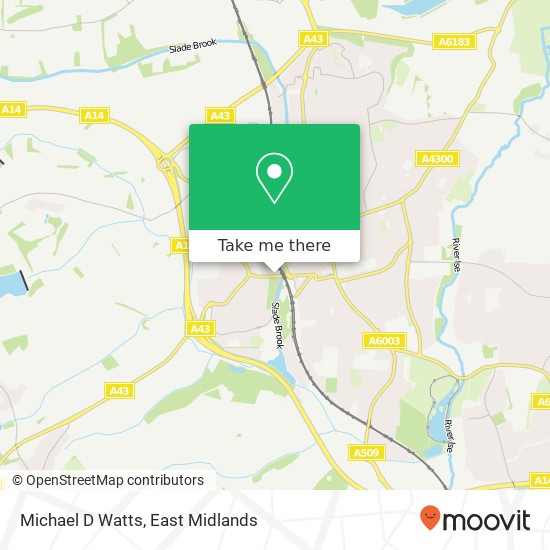 Michael D Watts map