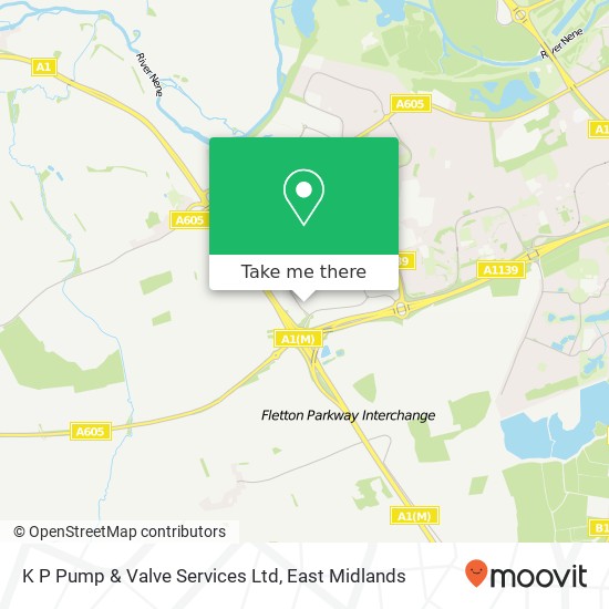 K P Pump & Valve Services Ltd map