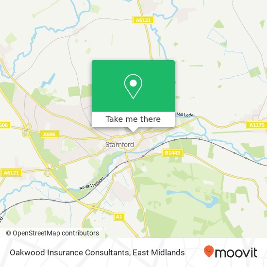 Oakwood Insurance Consultants map