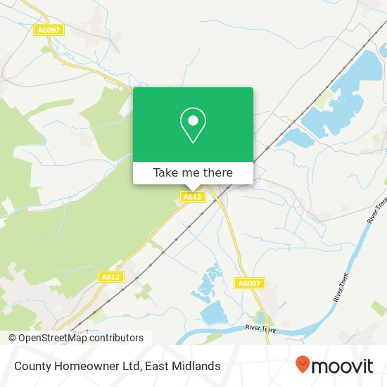 County Homeowner Ltd map