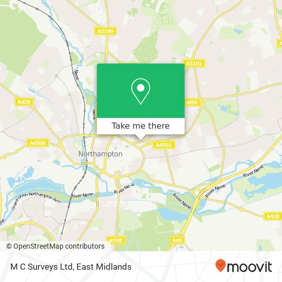 M C Surveys Ltd map
