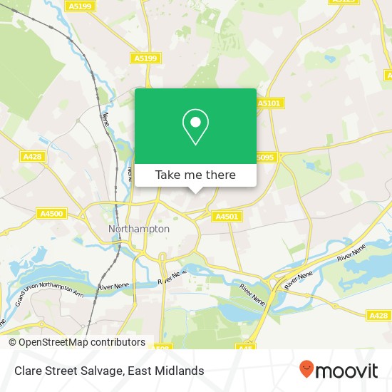 Clare Street Salvage map