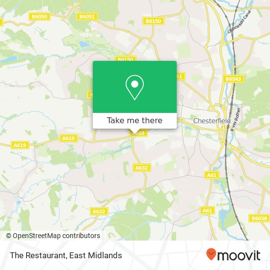 The Restaurant map