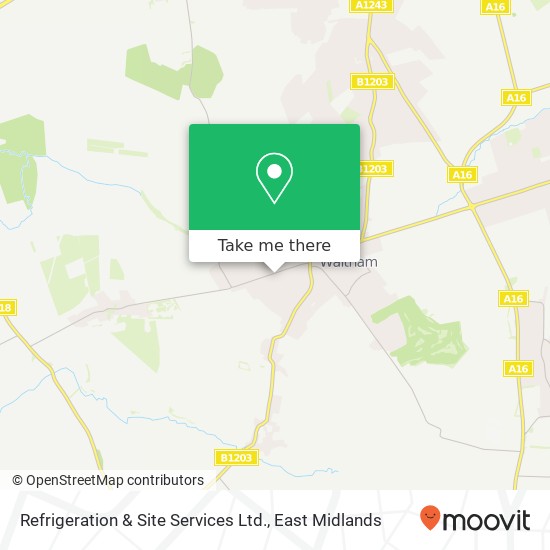 Refrigeration & Site Services Ltd. map