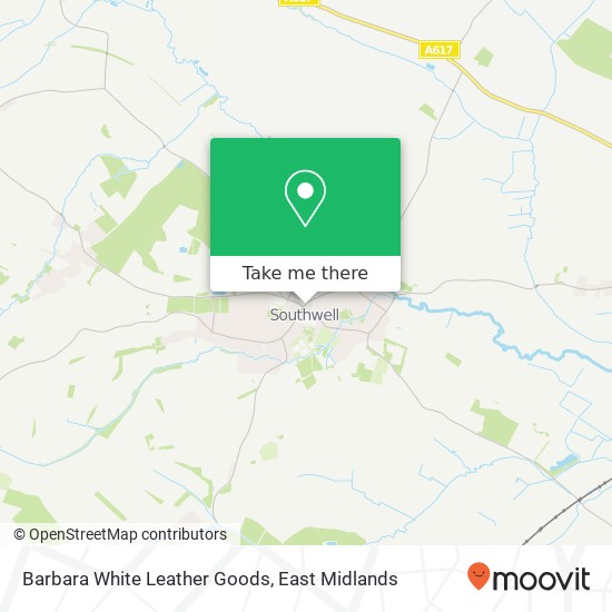 Barbara White Leather Goods map