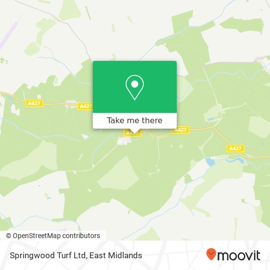 Springwood Turf Ltd map