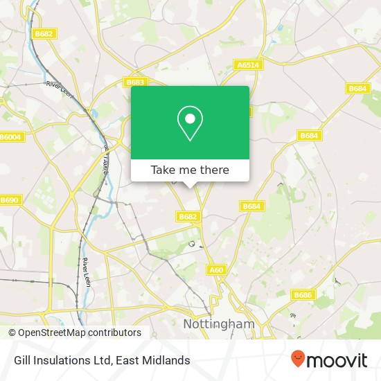 Gill Insulations Ltd map