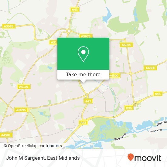 John M Sargeant map