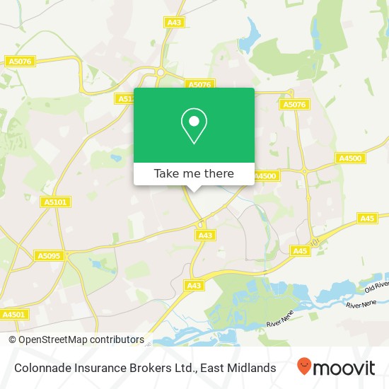 Colonnade Insurance Brokers Ltd. map