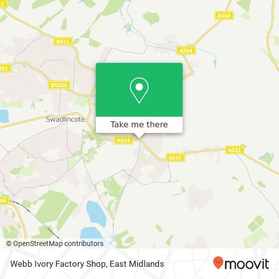 Webb Ivory Factory Shop map