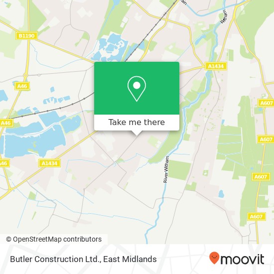 Butler Construction Ltd. map