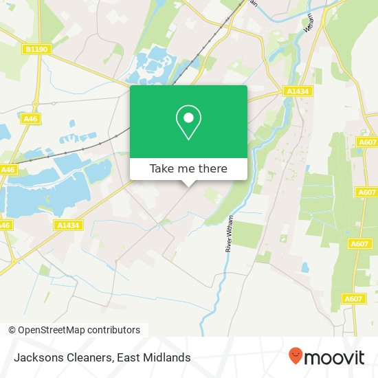 Jacksons Cleaners map