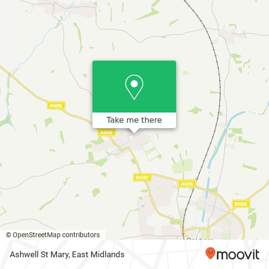Ashwell St Mary map
