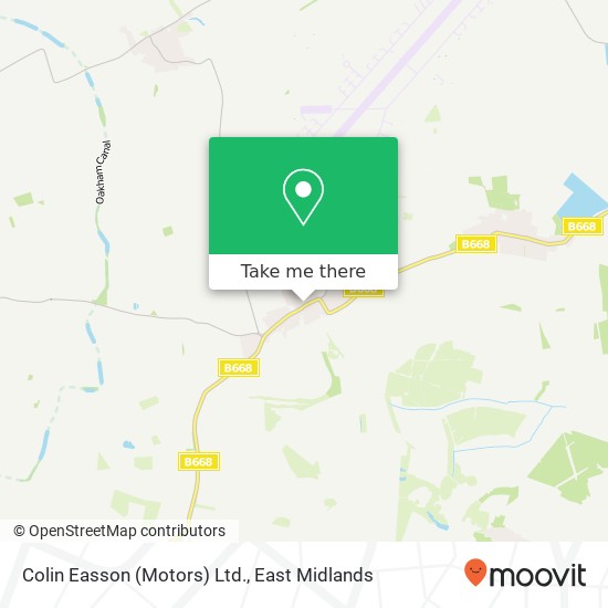 Colin Easson (Motors) Ltd. map