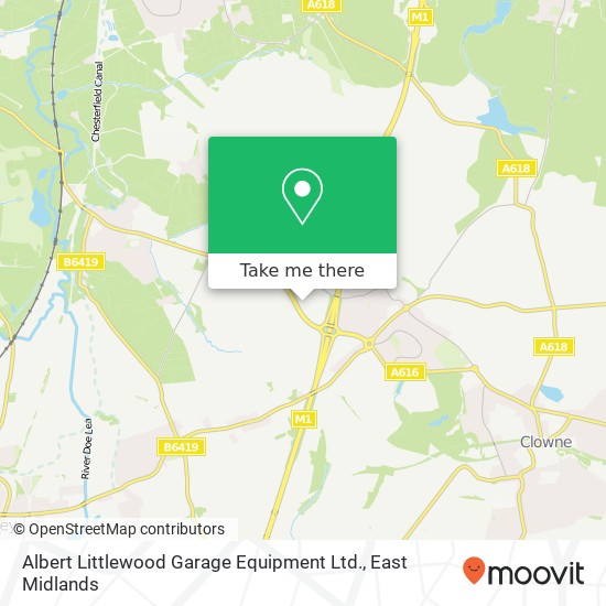 Albert Littlewood Garage Equipment Ltd. map