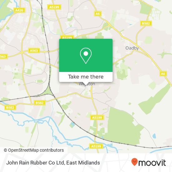 John Rain Rubber Co Ltd map