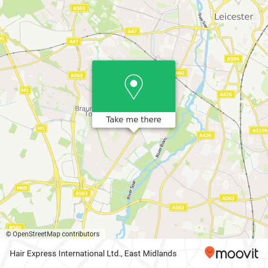 Hair Express International Ltd. map