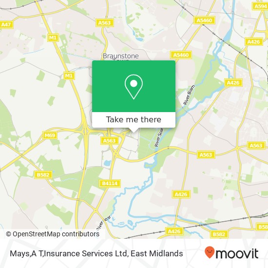 Mays,A T,Insurance Services Ltd map