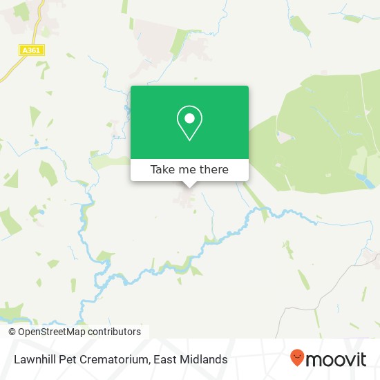 Lawnhill Pet Crematorium map