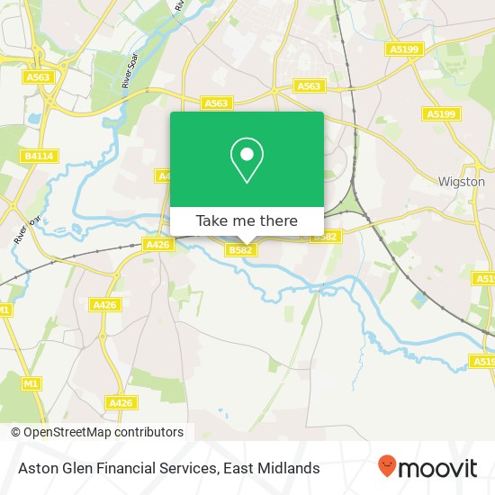 Aston Glen Financial Services map