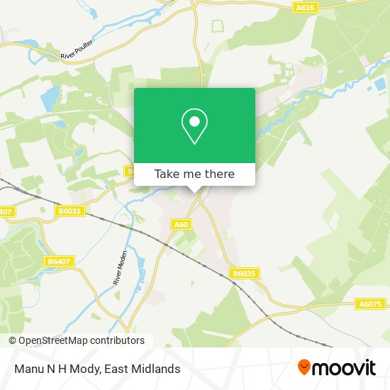 Manu N H Mody map