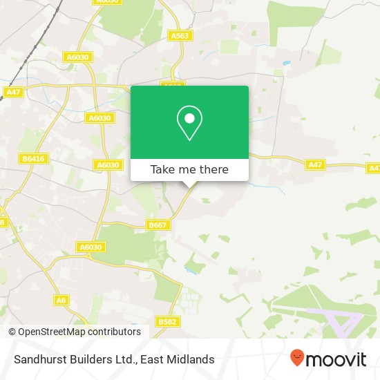 Sandhurst Builders Ltd. map