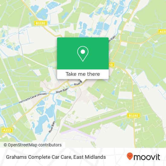 Grahams Complete Car Care map